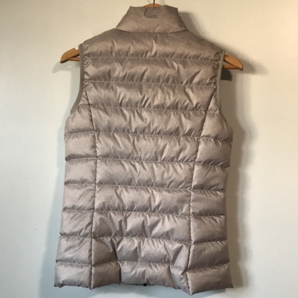 Eddie Bauer Womens Goose Down Puffer Vest Jacket Size XS Light Gray - Picture 6 of 11